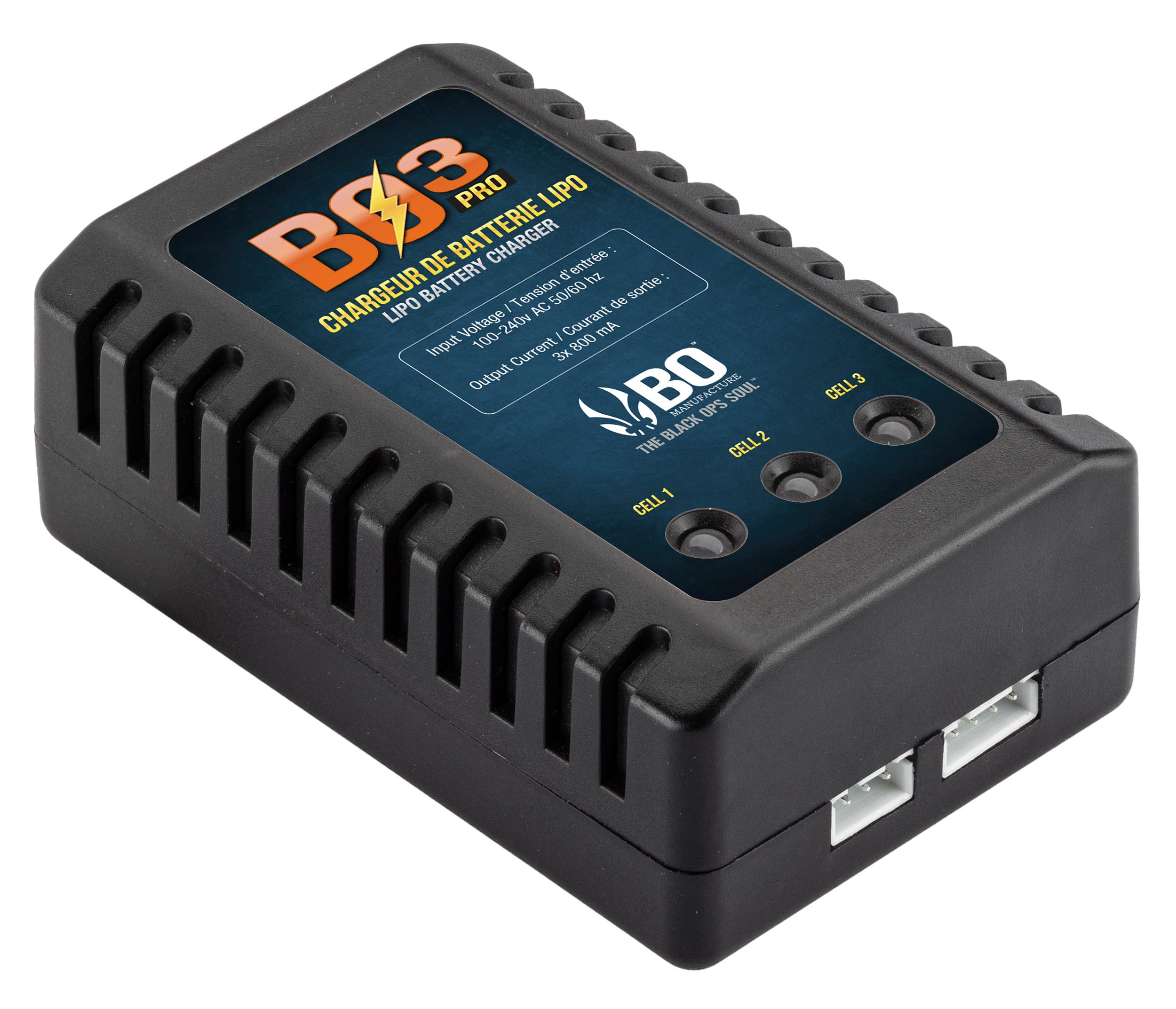 Photo Chargeur de batterie BO3 pour LiPo 7,4V et 11,1V